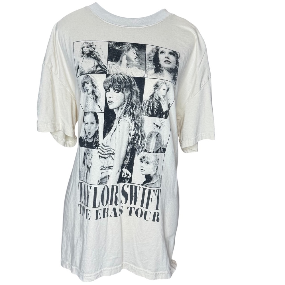 Taylor Swift The Eras Tour Cream T-Shirt